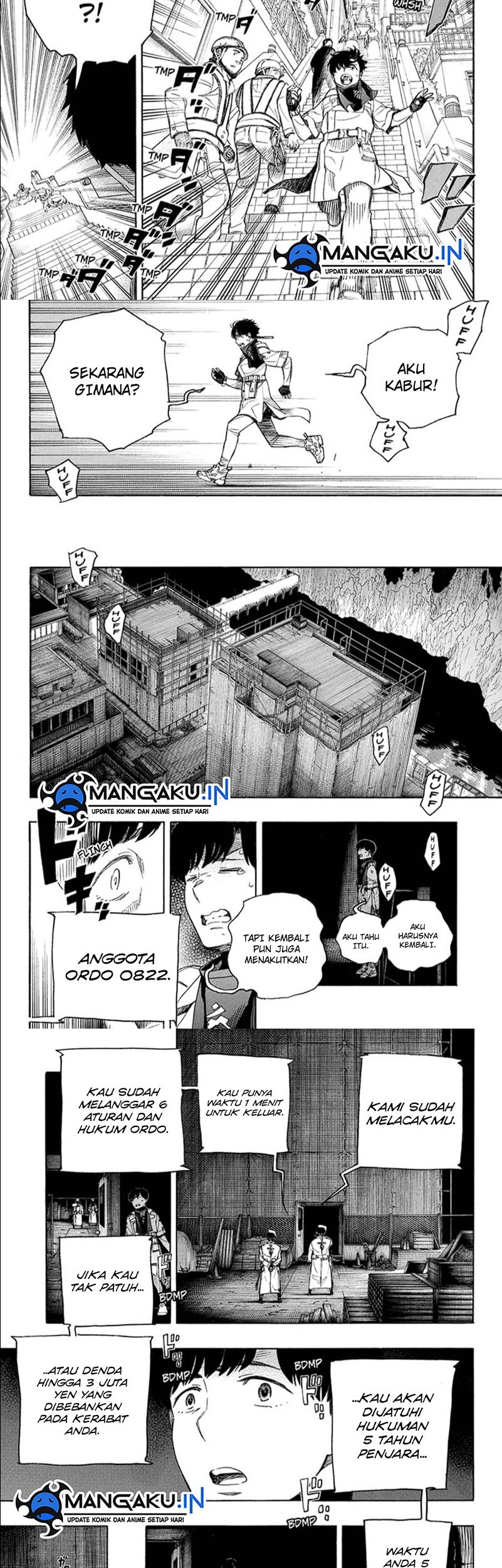 Ao no Exorcist Chapter 139.2 Gambar 15
