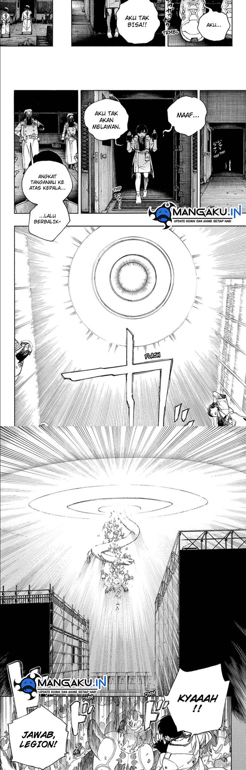 Ao no Exorcist Chapter 139.2 Gambar 17