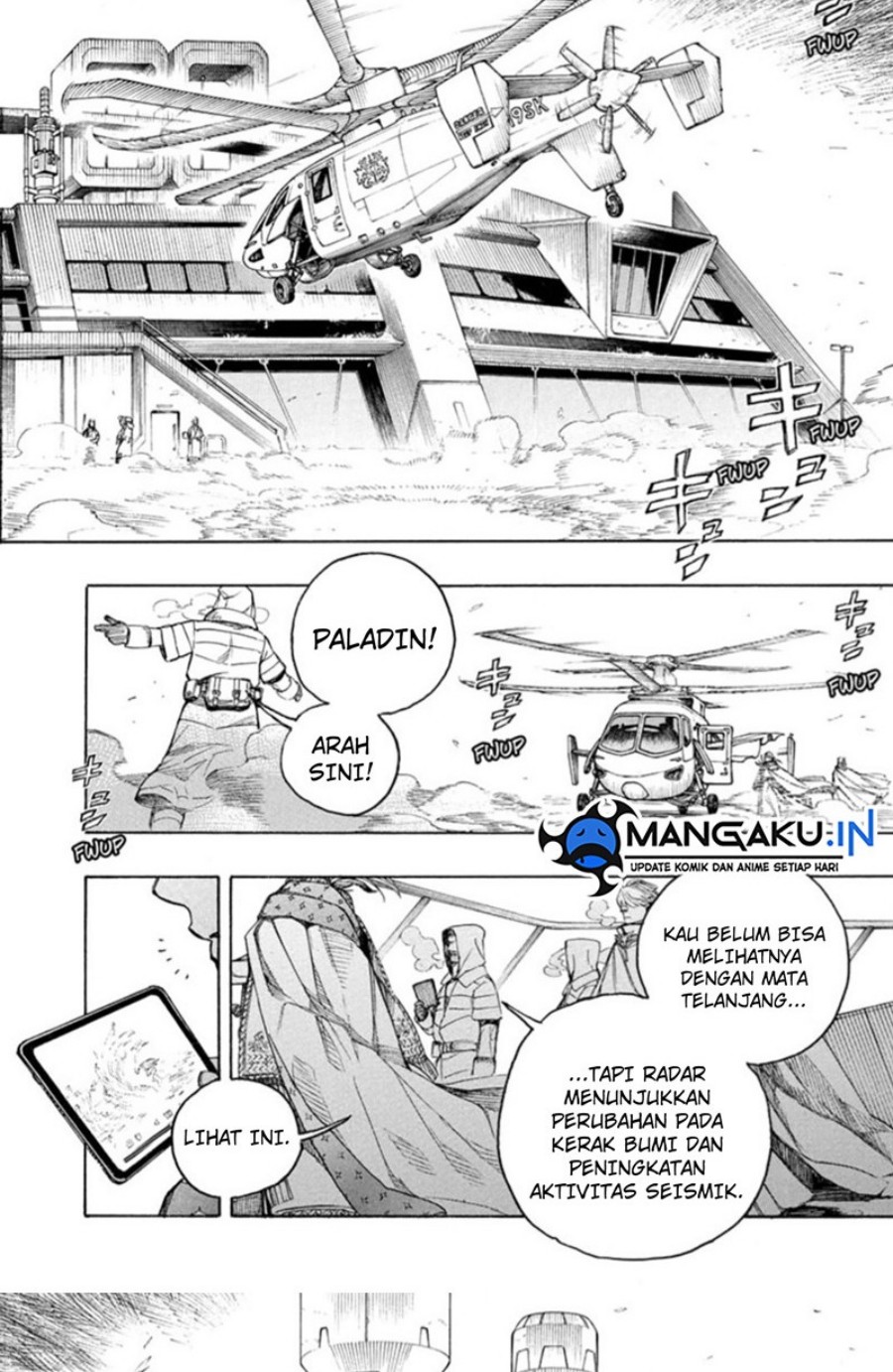 Ao no Exorcist Chapter 139.1 Gambar 18