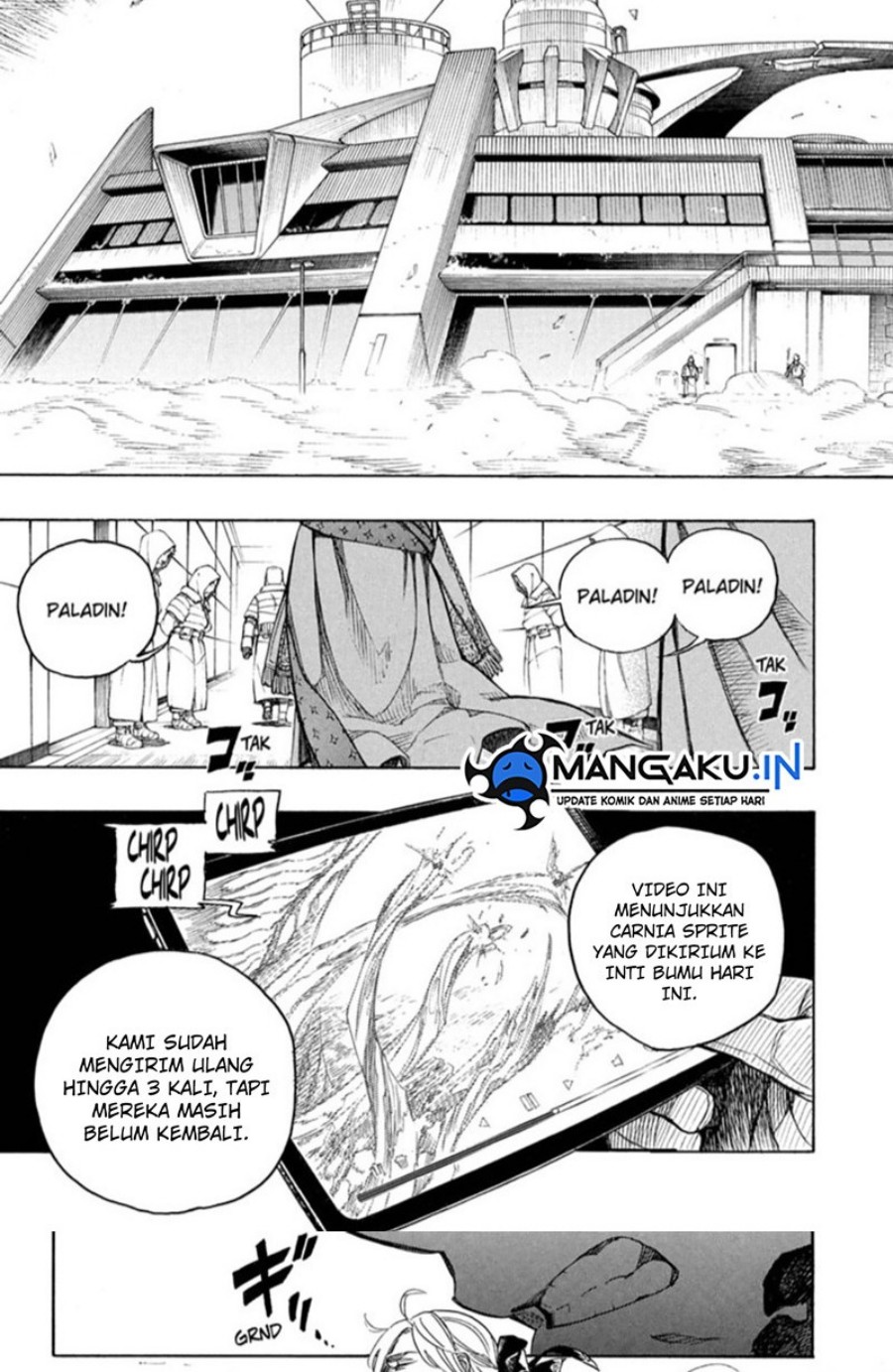 Ao no Exorcist Chapter 139.1 Gambar 19