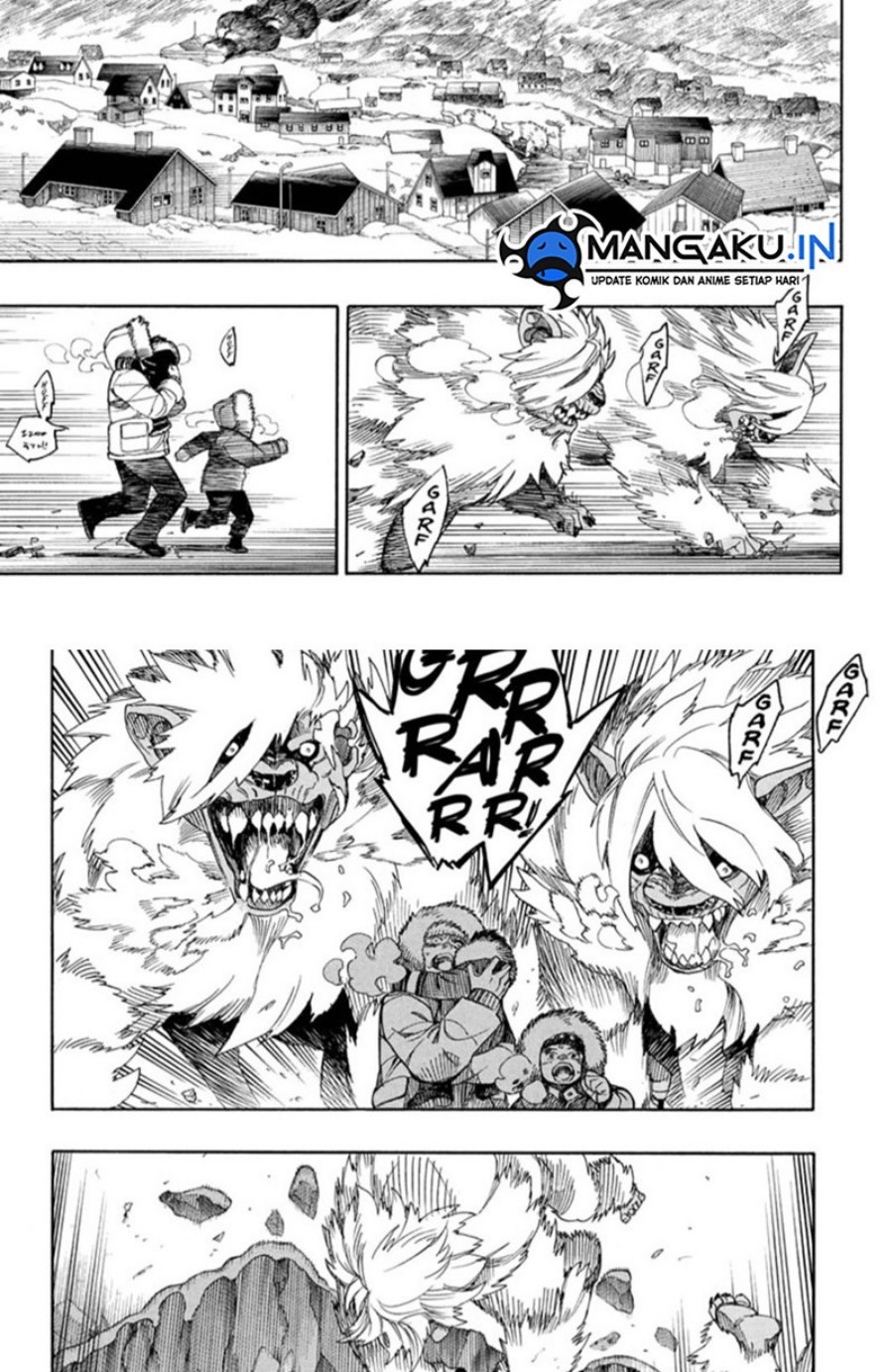 Ao no Exorcist Chapter 139.1 Gambar 4