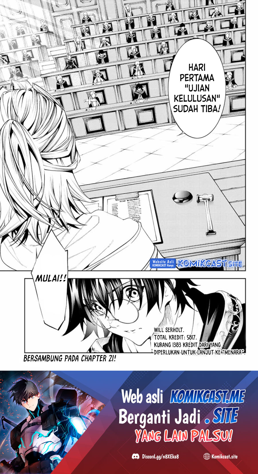 Tsue to Tsurugi no Wistoria Chapter 20 Gambar 48