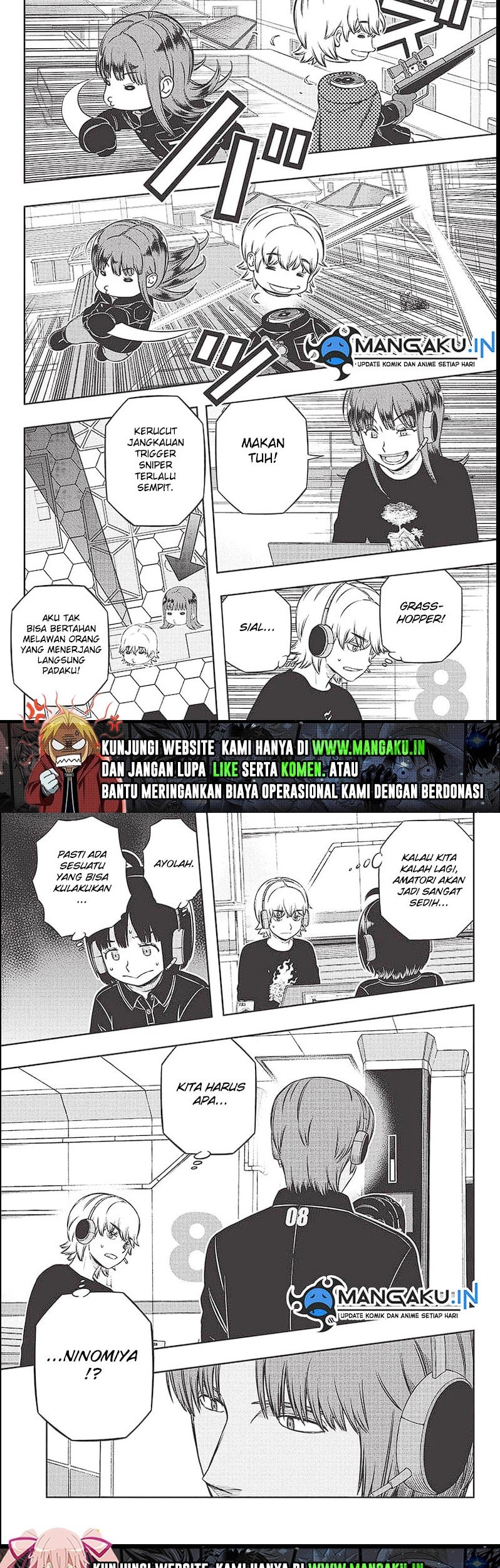 World Trigger Chapter 232 Gambar 19