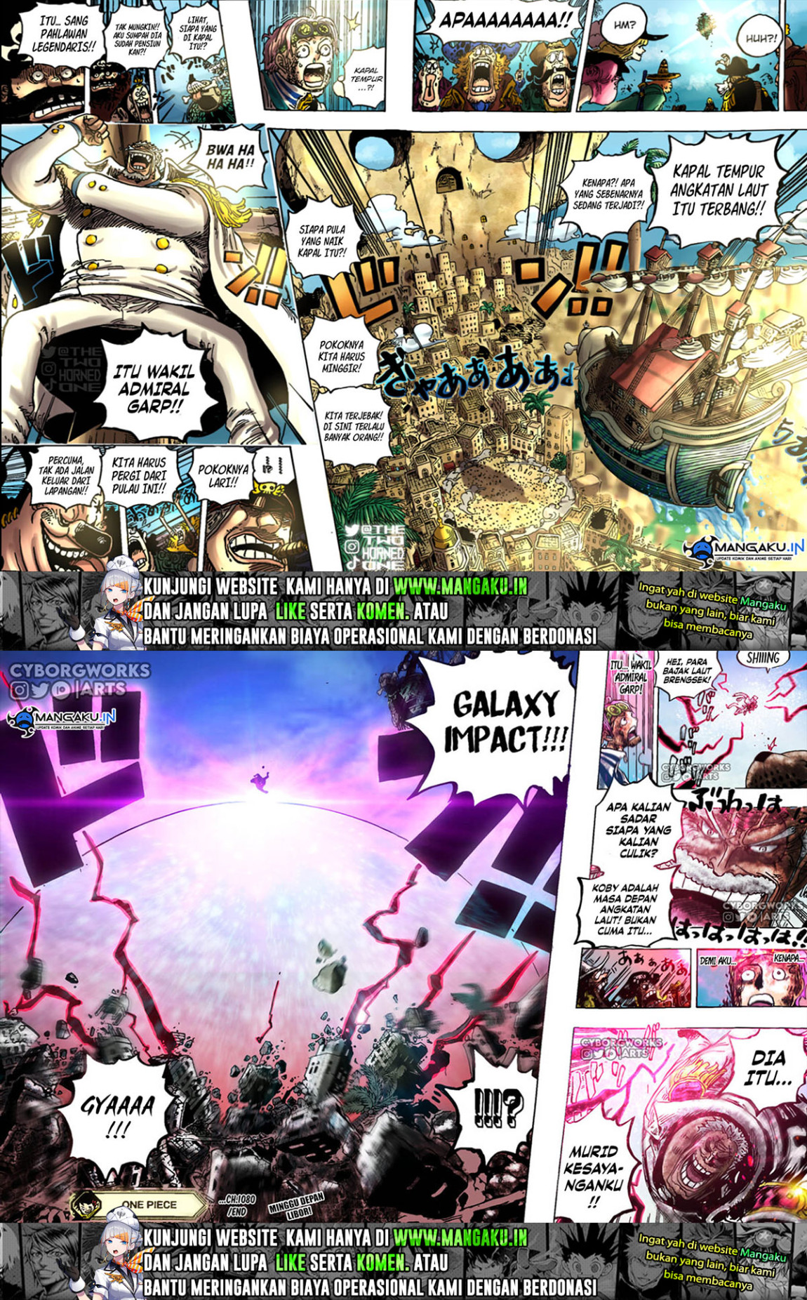 One Piece Chapter 1080 Gambar 14