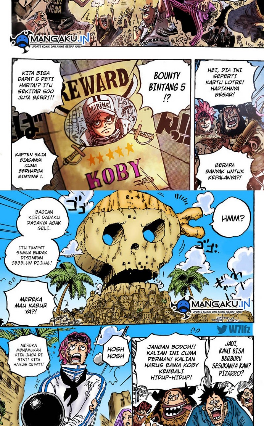 One Piece Chapter 1080 Gambar 3