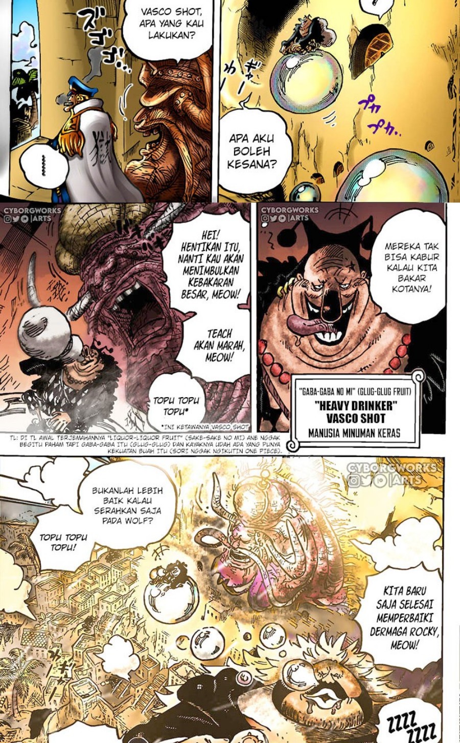 One Piece Chapter 1080 Gambar 5