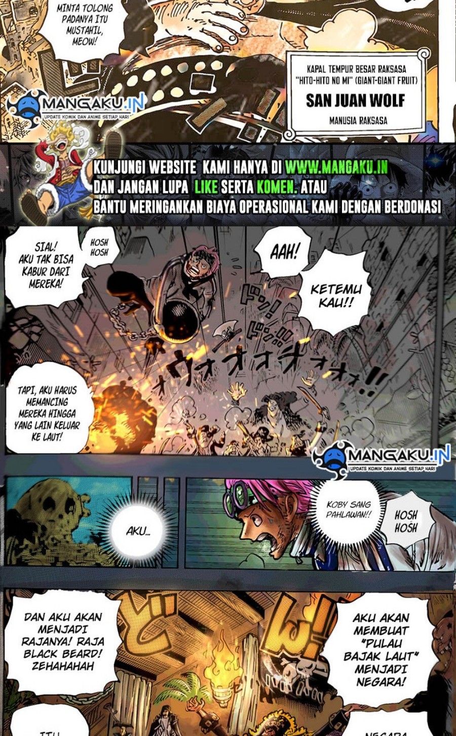 One Piece Chapter 1080 Gambar 6