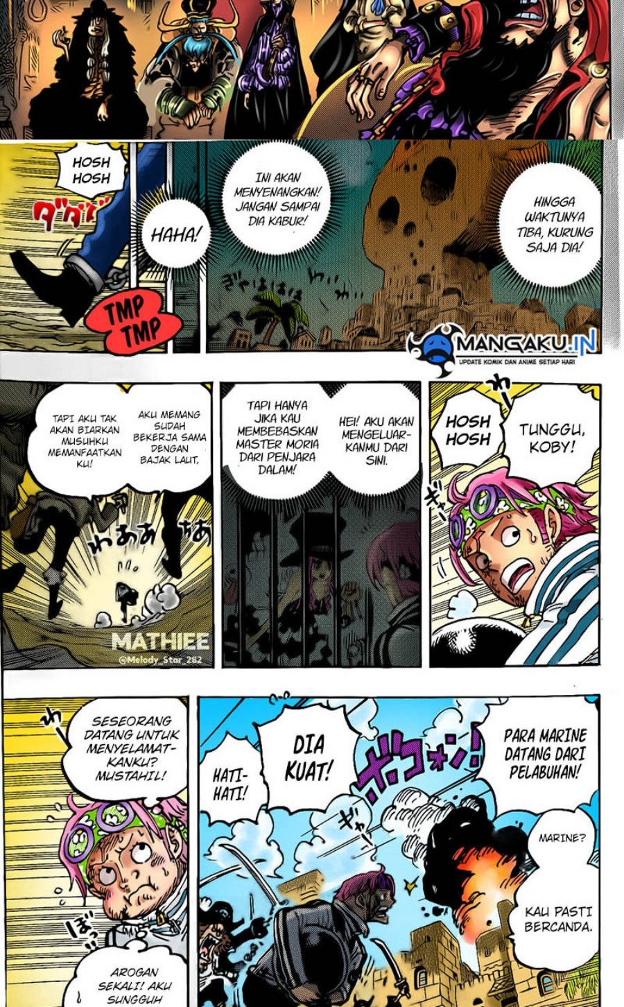 One Piece Chapter 1080 Gambar 8