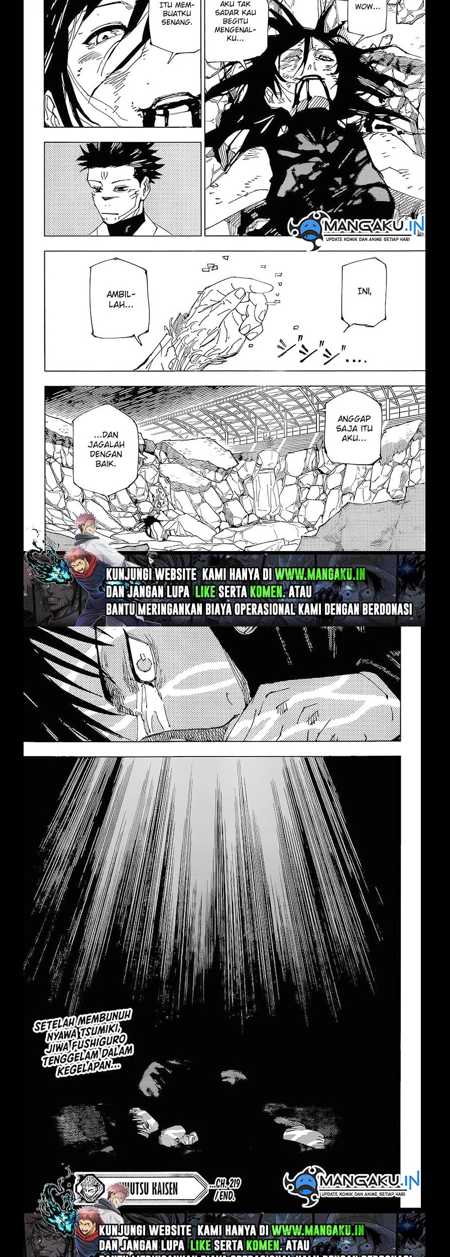 Jujutsu Kaisen Chapter 219 Gambar 19