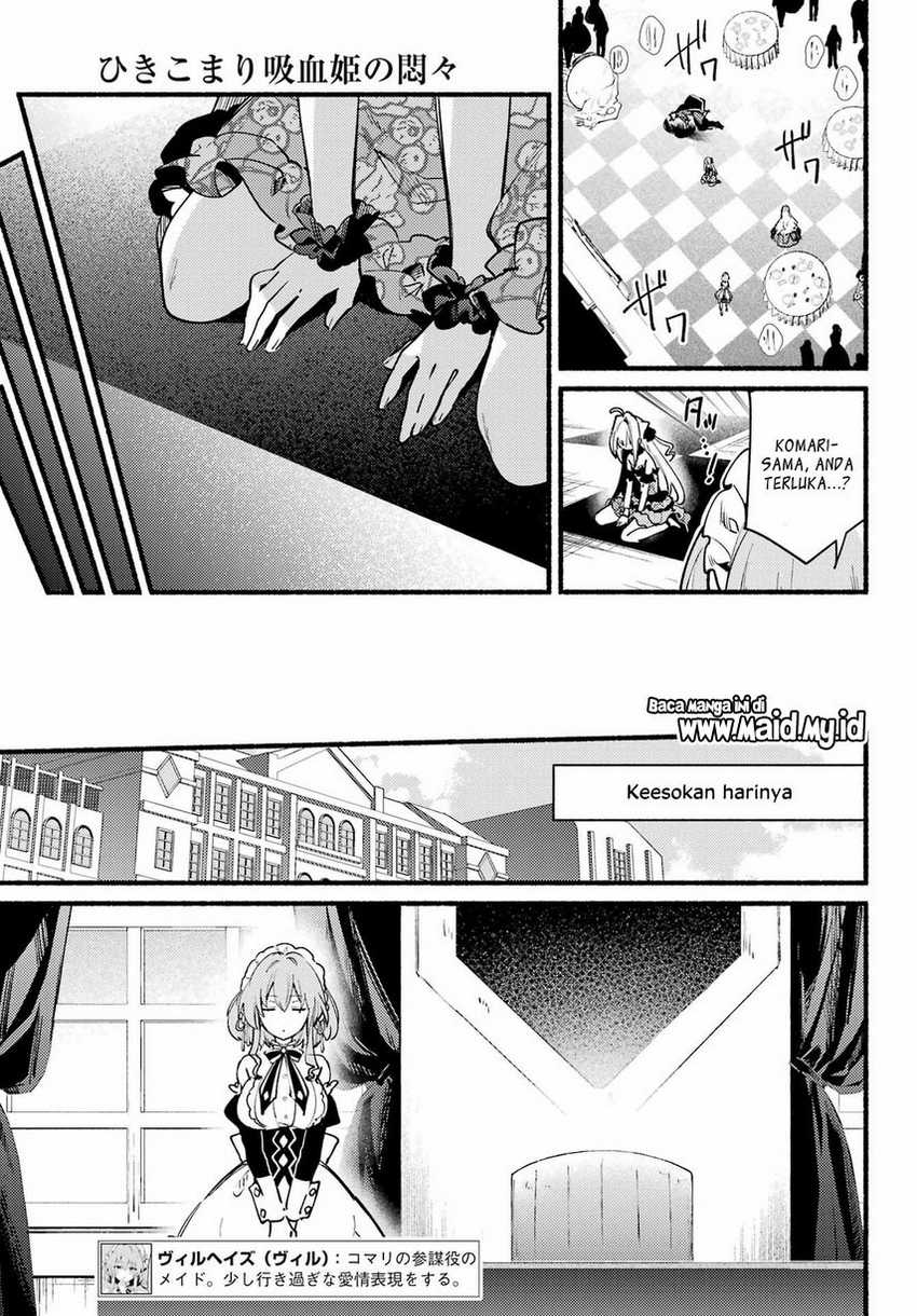 Hikikomari Kyuuketsuki no Monmon Chapter 07 Gambar 9