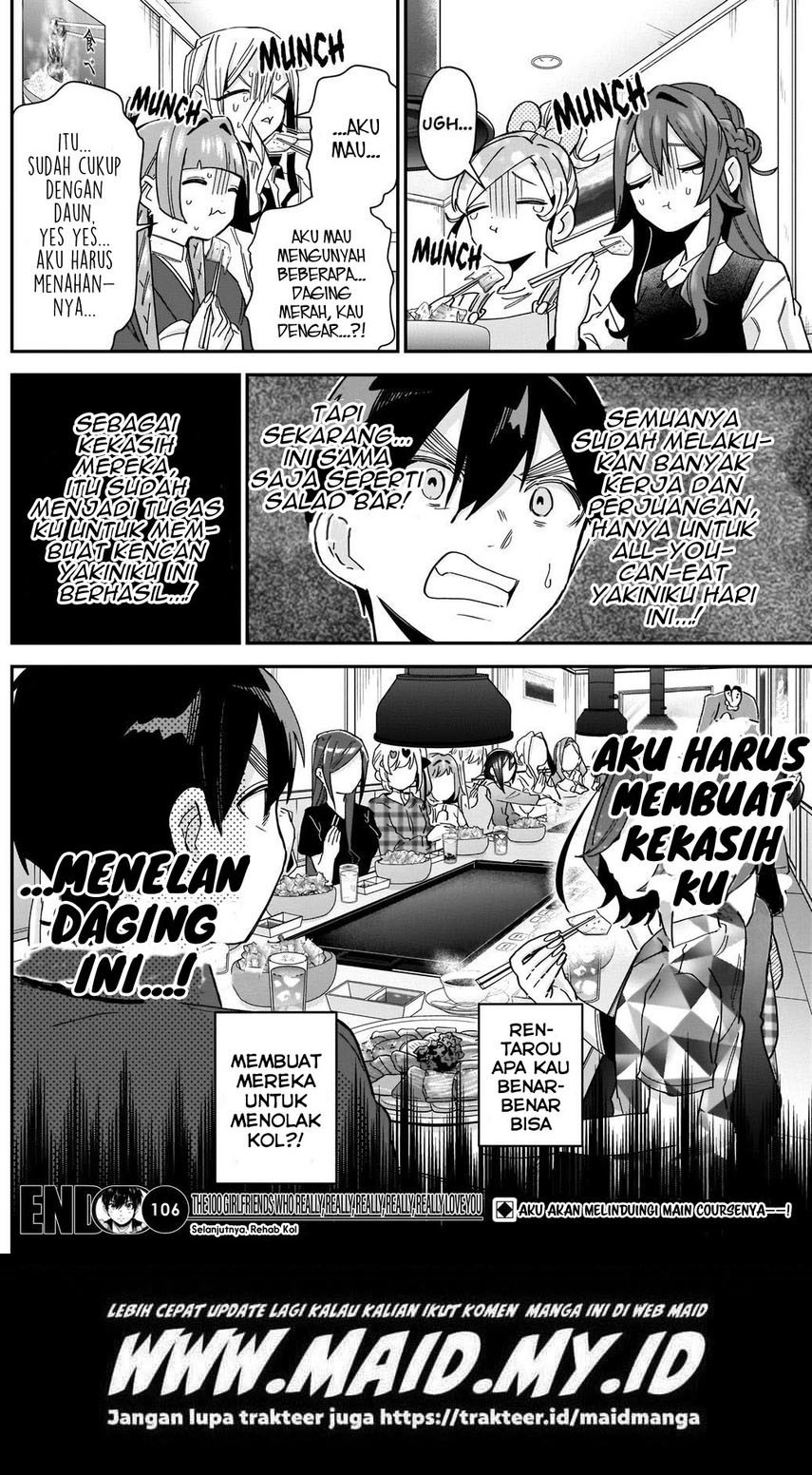 Kimi no Koto ga Dai Dai Dai Dai Daisuki na 100-ri no Kanojo Chapter 106 Gambar 22