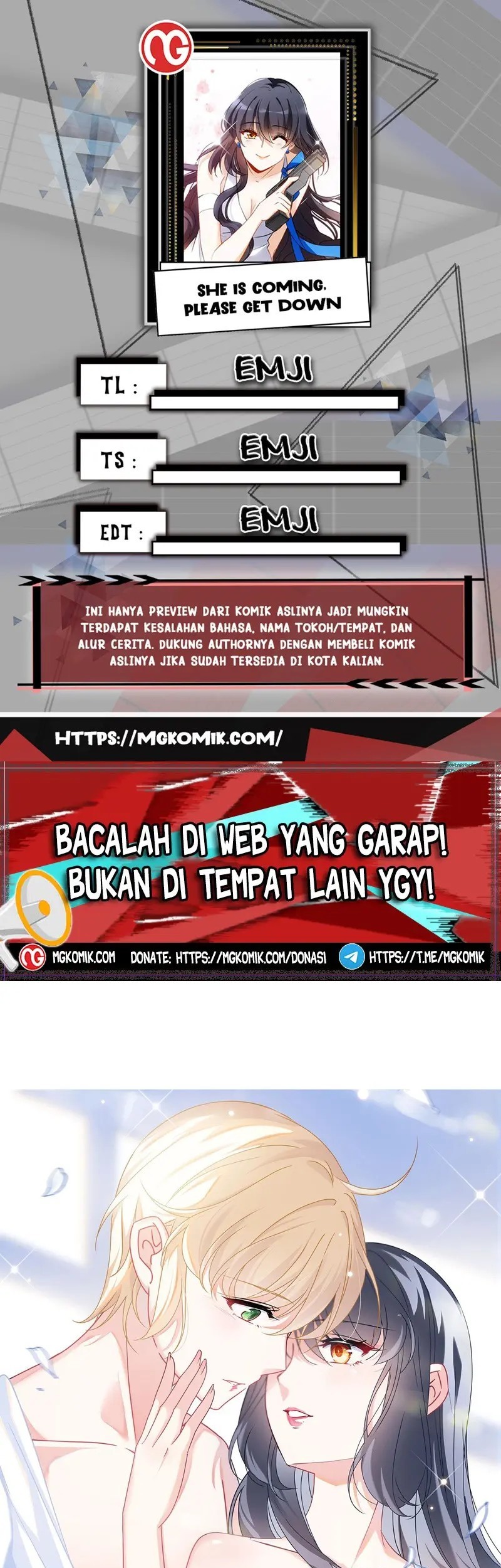 Komik She Is Coming, Please Get Down! Chapter 325 gambar nomor 1