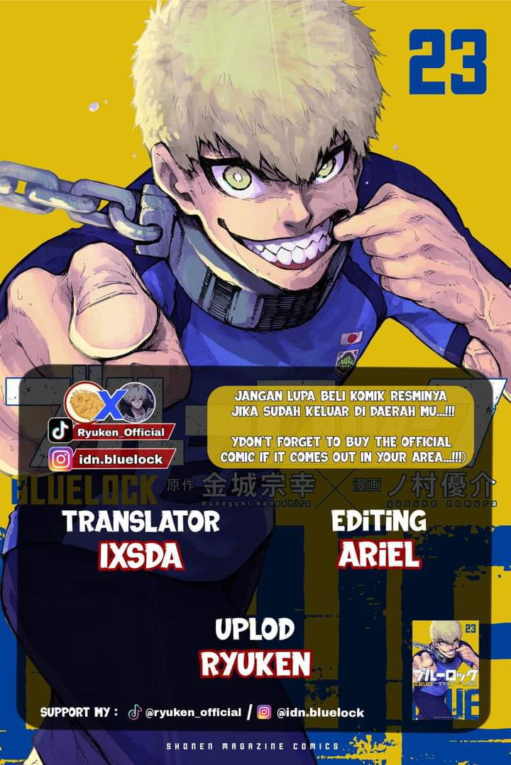 Komik Blue Lock Chapter 214 gambar nomor 1