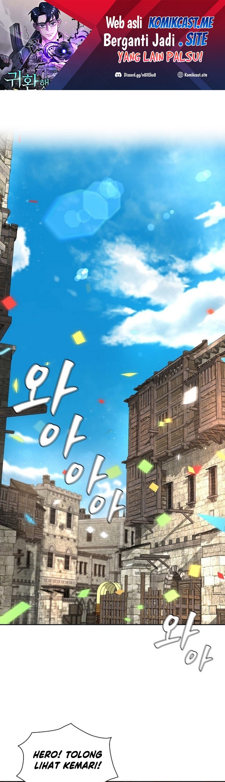 Manhwa The Dark Mage’s Return to Enlistment Chapter 01 gambar nomor 2