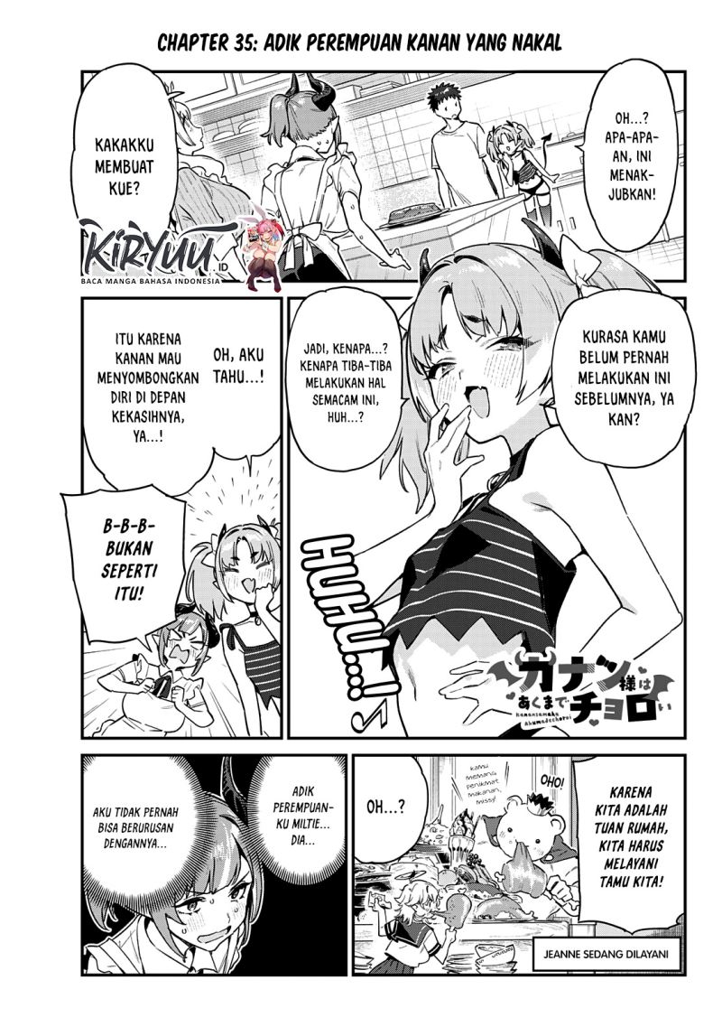 Manga Kanan-sama wa Akumade Choroi Chapter 35 gambar nomor 2