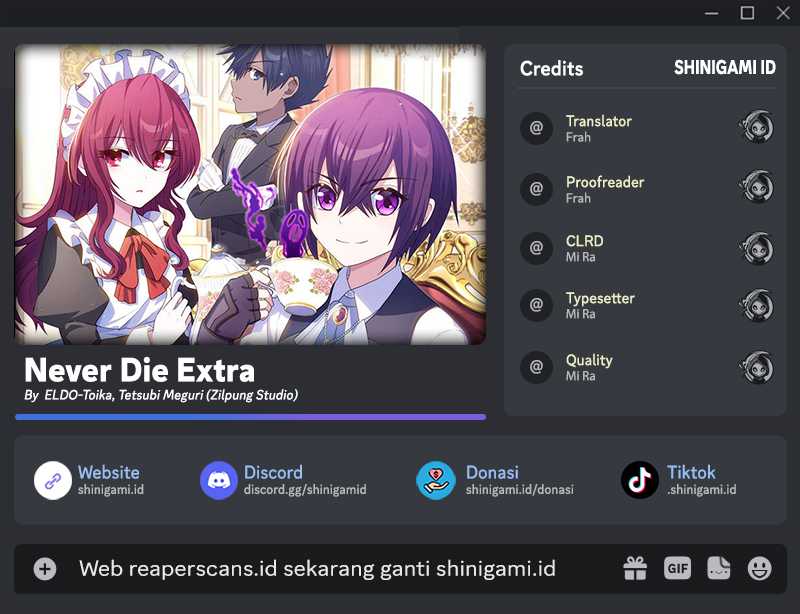 Komik Never Die Extra Chapter 41 gambar nomor 1