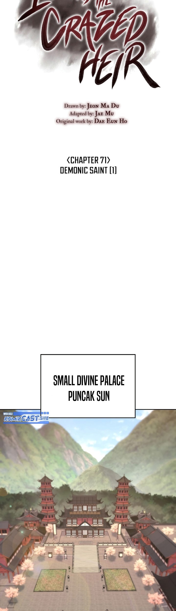 I Reincarnated As The Crazed Heir Chapter 71 Gambar 28