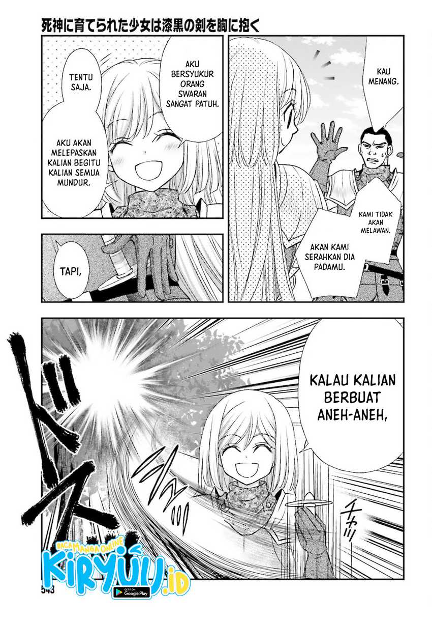 Shinigami ni Sodaterareta Shoujo wa Shikkoku no Tsurugi wo Mune ni Idaku Chapter 23 Gambar 18