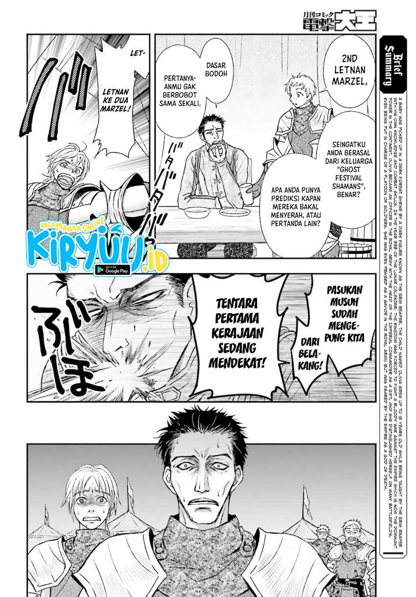 Shinigami ni Sodaterareta Shoujo wa Shikkoku no Tsurugi wo Mune ni Idaku Chapter 23 Gambar 3