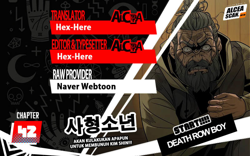 Komik Death Row Boy Chapter 43 gambar nomor 1