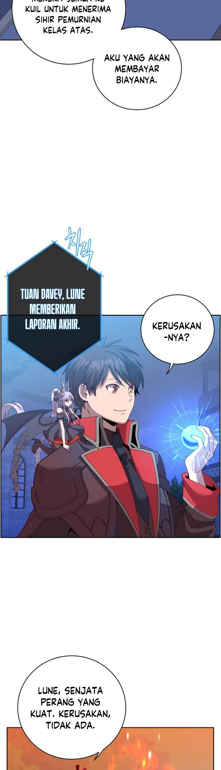 The MAX leveled hero will return! Chapter 121 Gambar 4