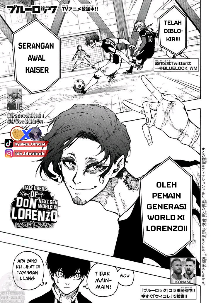 Manga Blue Lock Chapter 211 gambar nomor 2