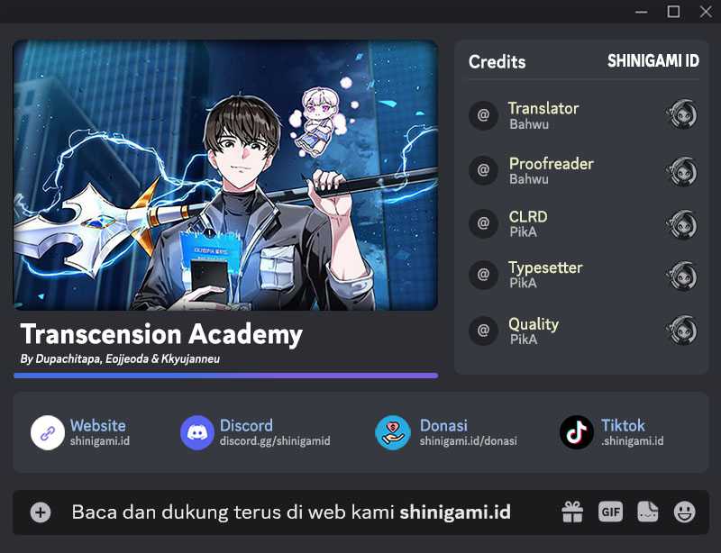 Komik Transcension Academy Chapter 53 gambar nomor 1