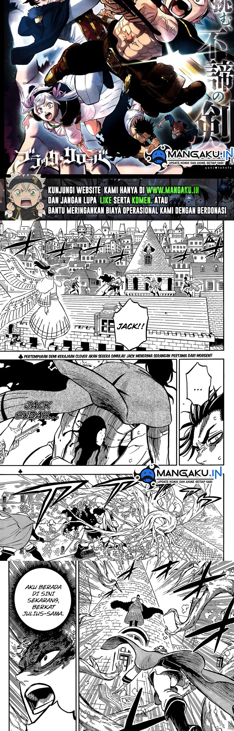 Manga Black Clover Chapter 355 gambar nomor 2