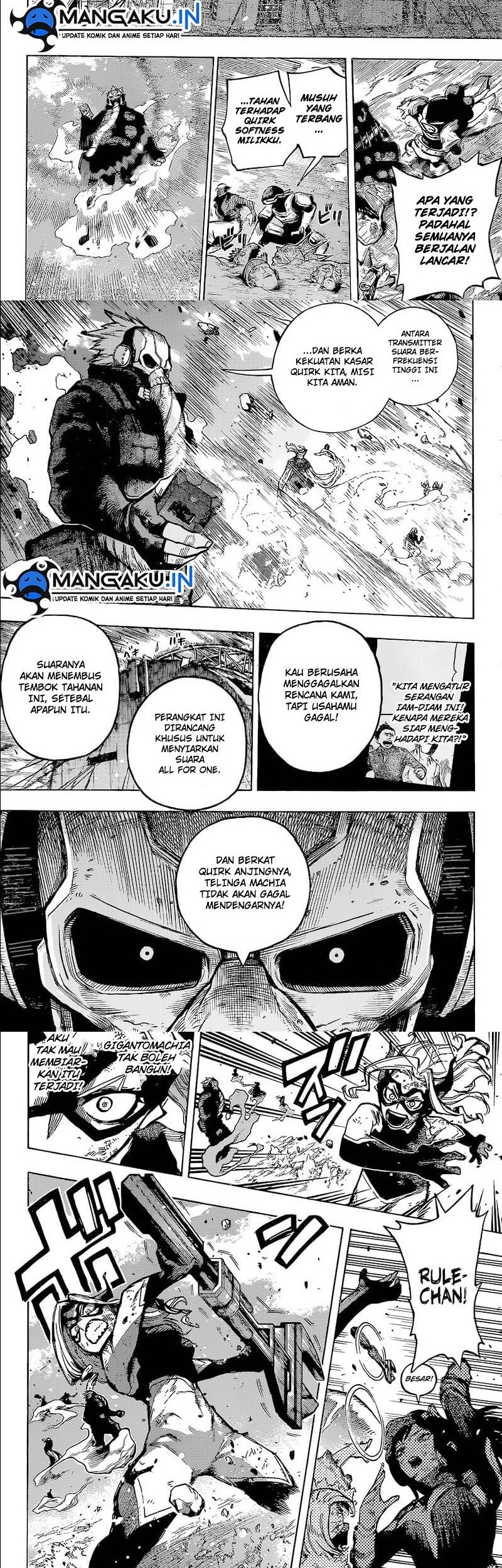 Boku no Hero Academia Chapter 383 Gambar 3