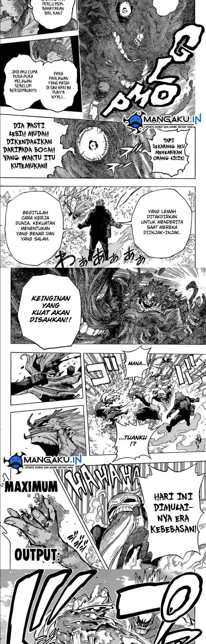 Boku no Hero Academia Chapter 383 Gambar 7