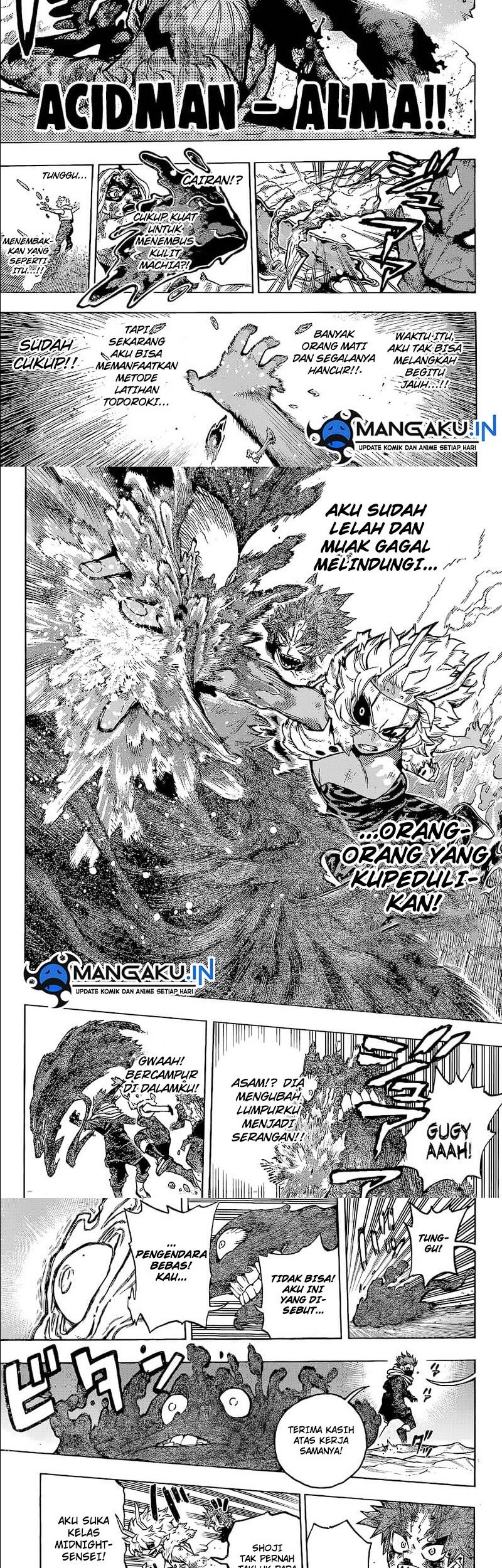 Boku no Hero Academia Chapter 383 Gambar 9