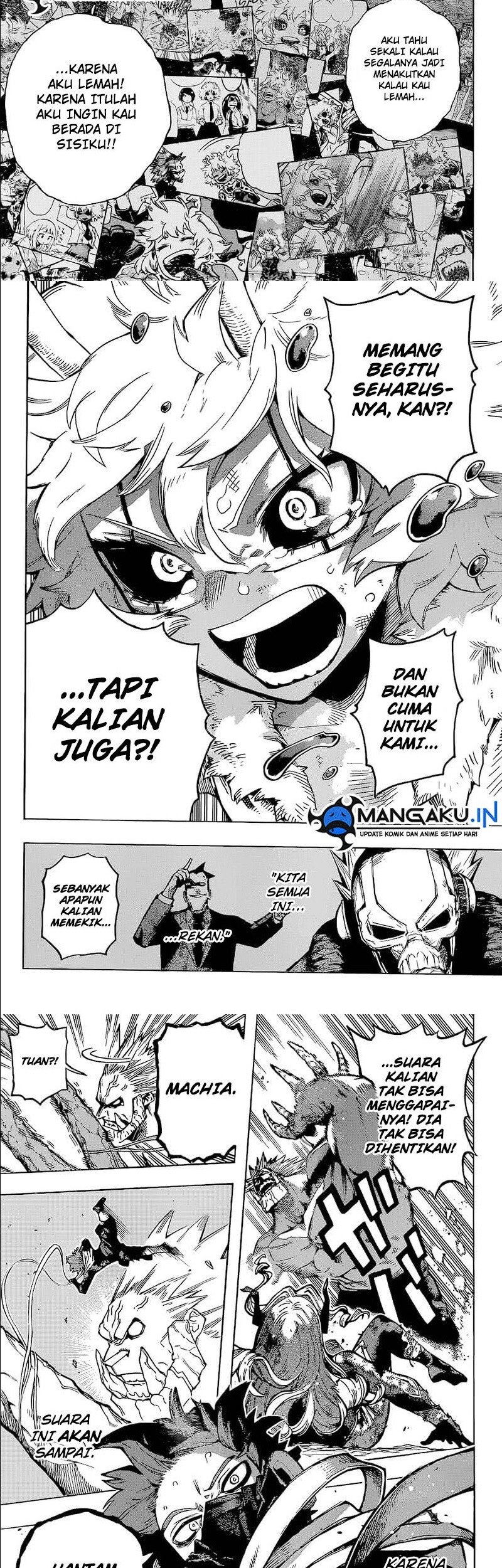Boku no Hero Academia Chapter 383 Gambar 11