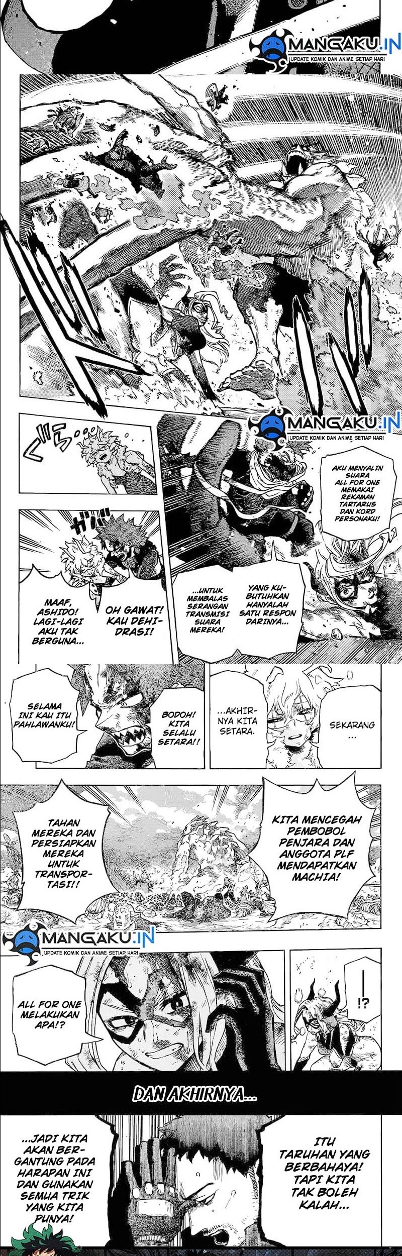 Boku no Hero Academia Chapter 383 Gambar 13