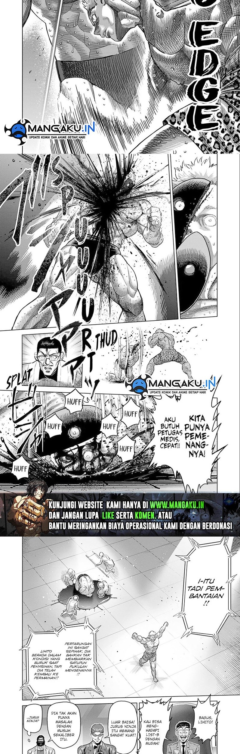 Kengan Omega Chapter 174 Gambar 13