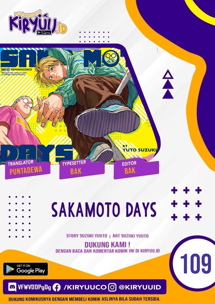 Komik Sakamoto Days Chapter 109 gambar nomor 1