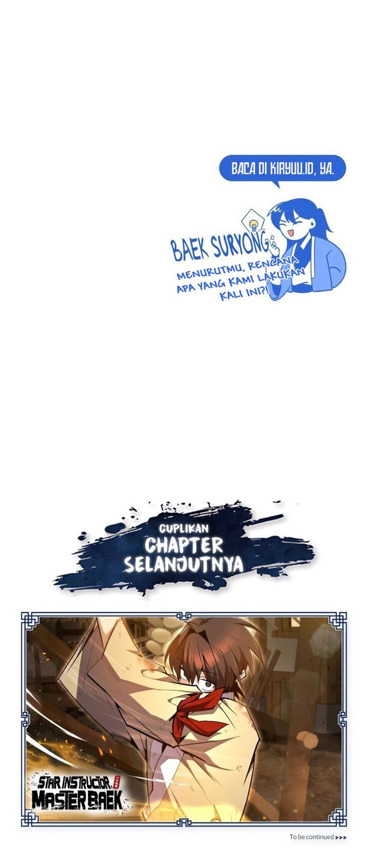 Number One Star Instructor Master Baek Chapter 69 Gambar 71