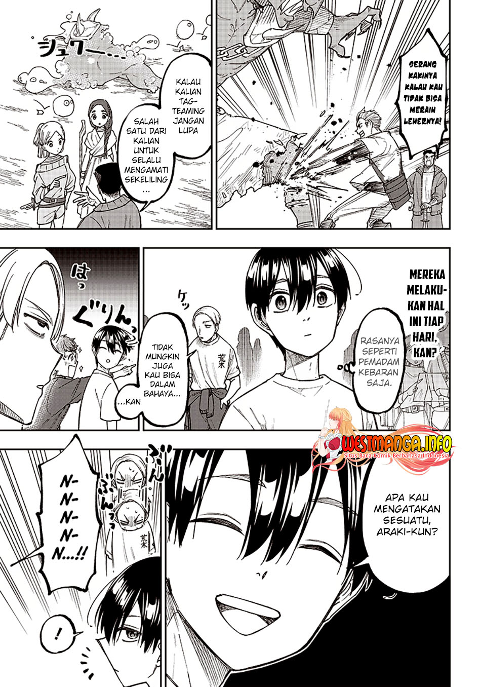 Kyuuseishu MESHIA ~Isekai wo sukutta moto yuusha ga mamono no afureru genjitsu sekai wo musou suru~ Chapter 11 Gambar 16