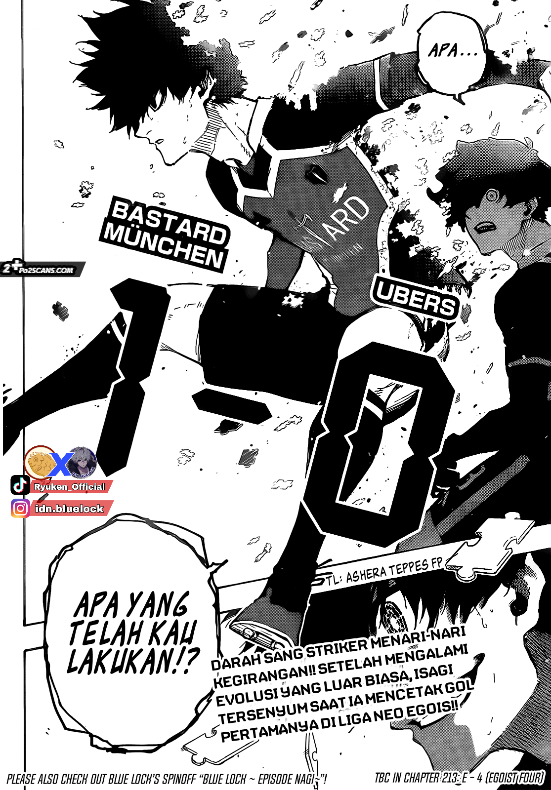 Blue Lock Chapter 212 Gambar 23
