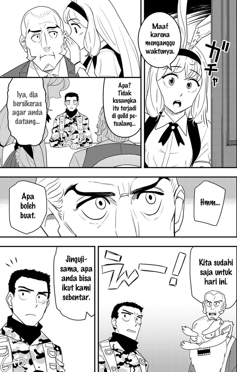 Bocchi Jieikan no Isekai Funsenki Chapter 04 Gambar 15