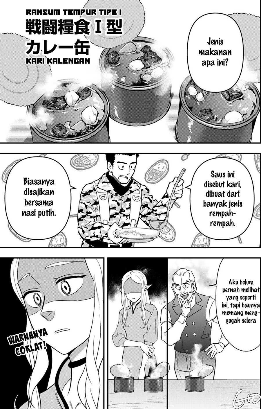 Bocchi Jieikan no Isekai Funsenki Chapter 04 Gambar 11