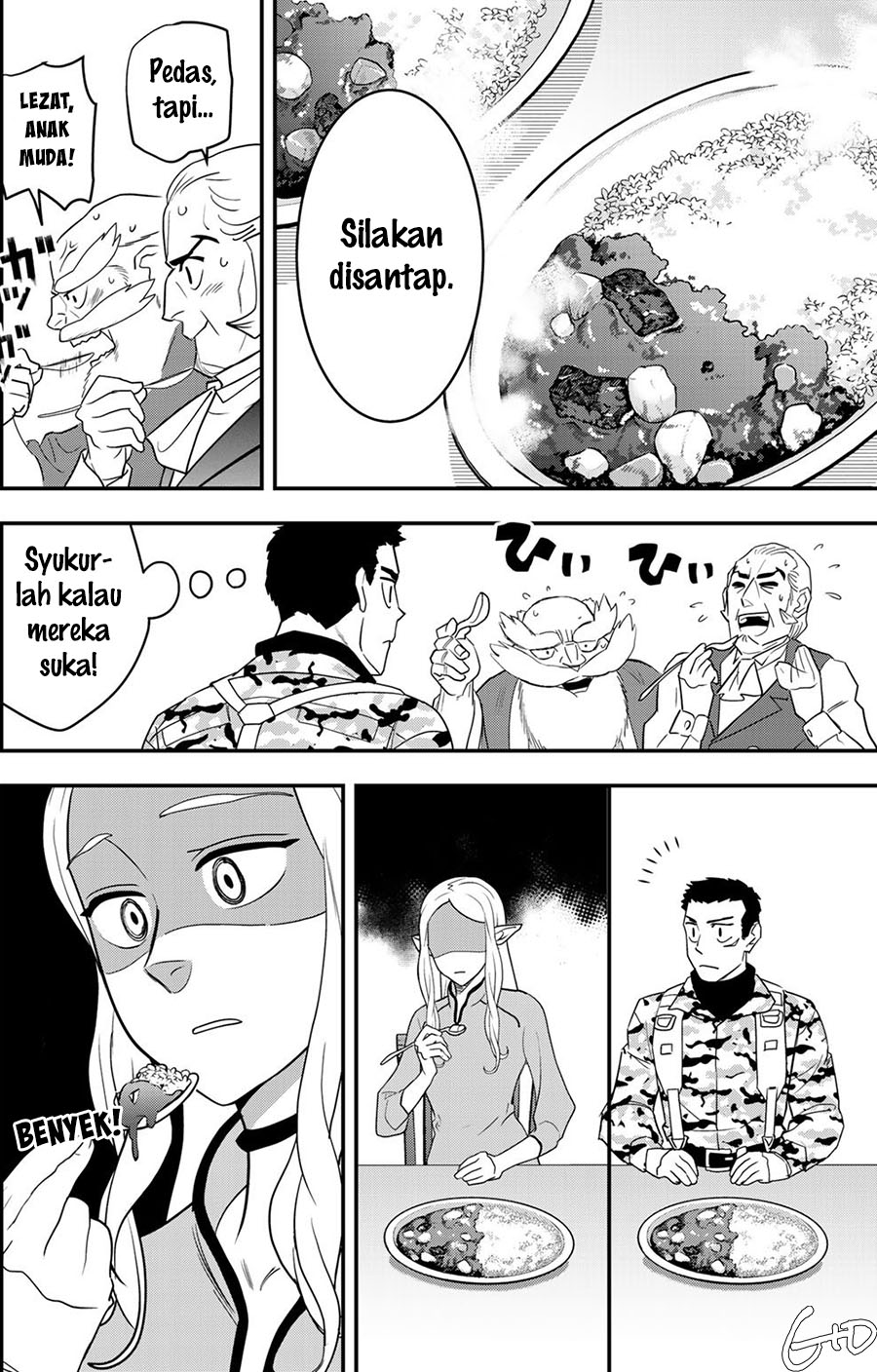 Bocchi Jieikan no Isekai Funsenki Chapter 04 Gambar 12