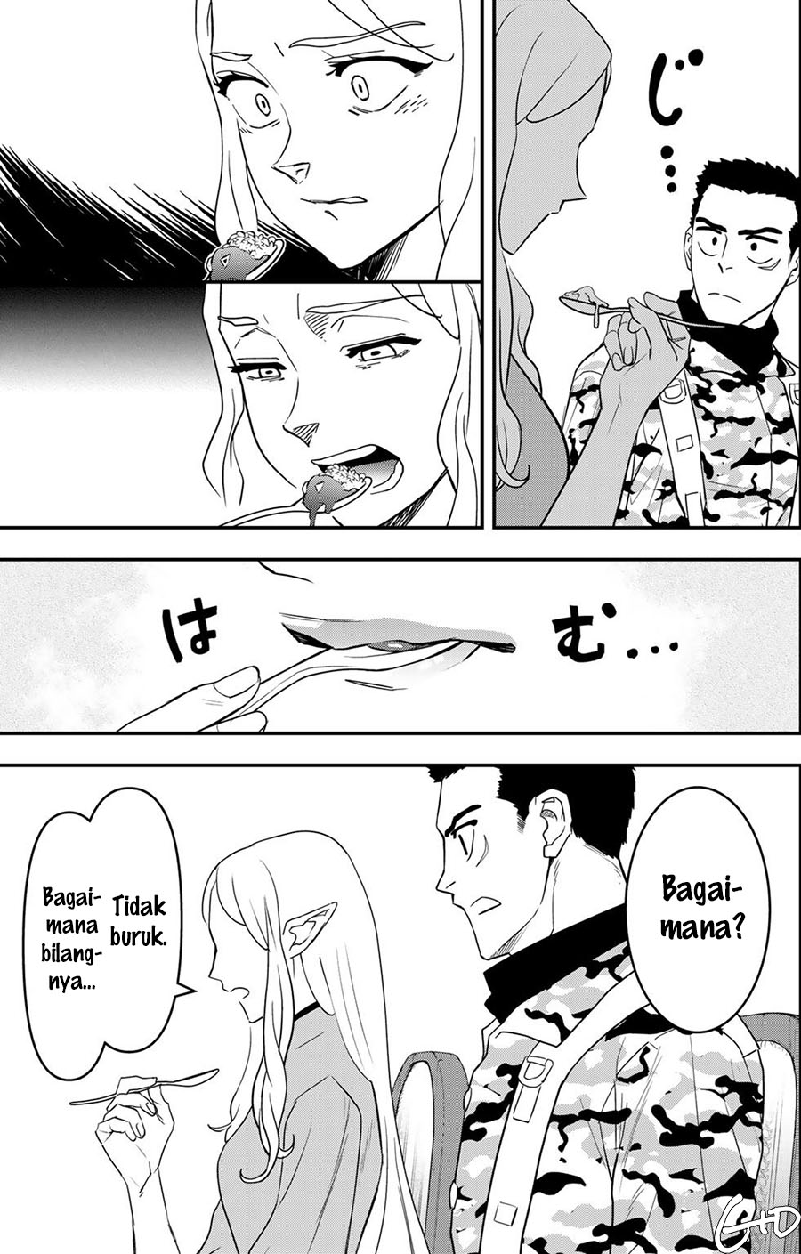 Bocchi Jieikan no Isekai Funsenki Chapter 04 Gambar 13