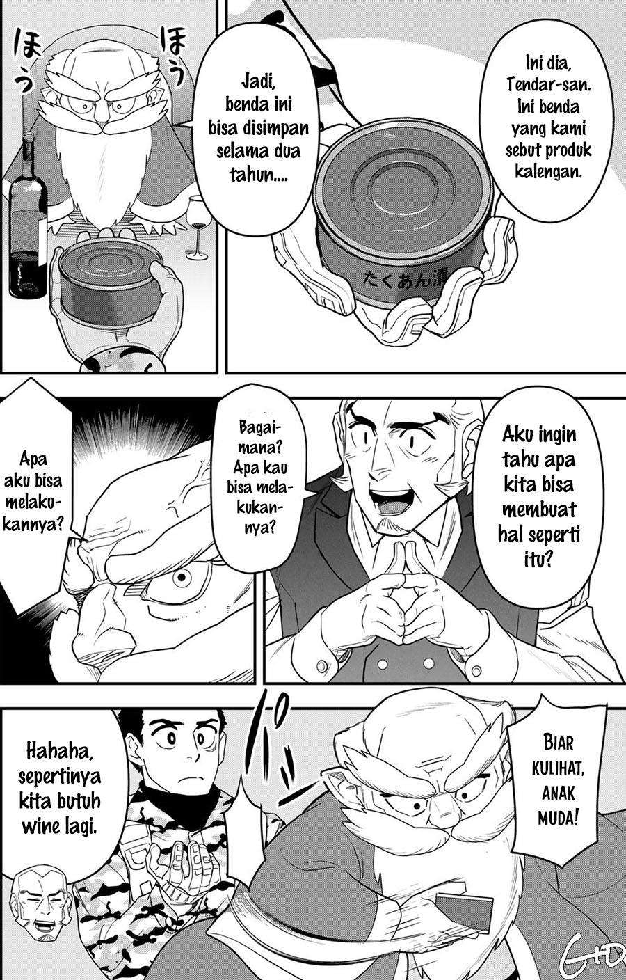 Bocchi Jieikan no Isekai Funsenki Chapter 04 Gambar 4