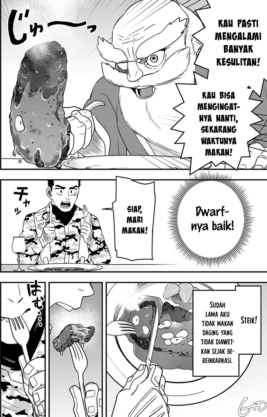 Bocchi Jieikan no Isekai Funsenki Chapter 04 Gambar 6