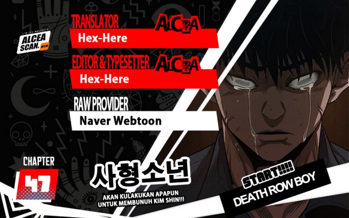 Komik Death Row Boy Chapter 47 gambar nomor 1