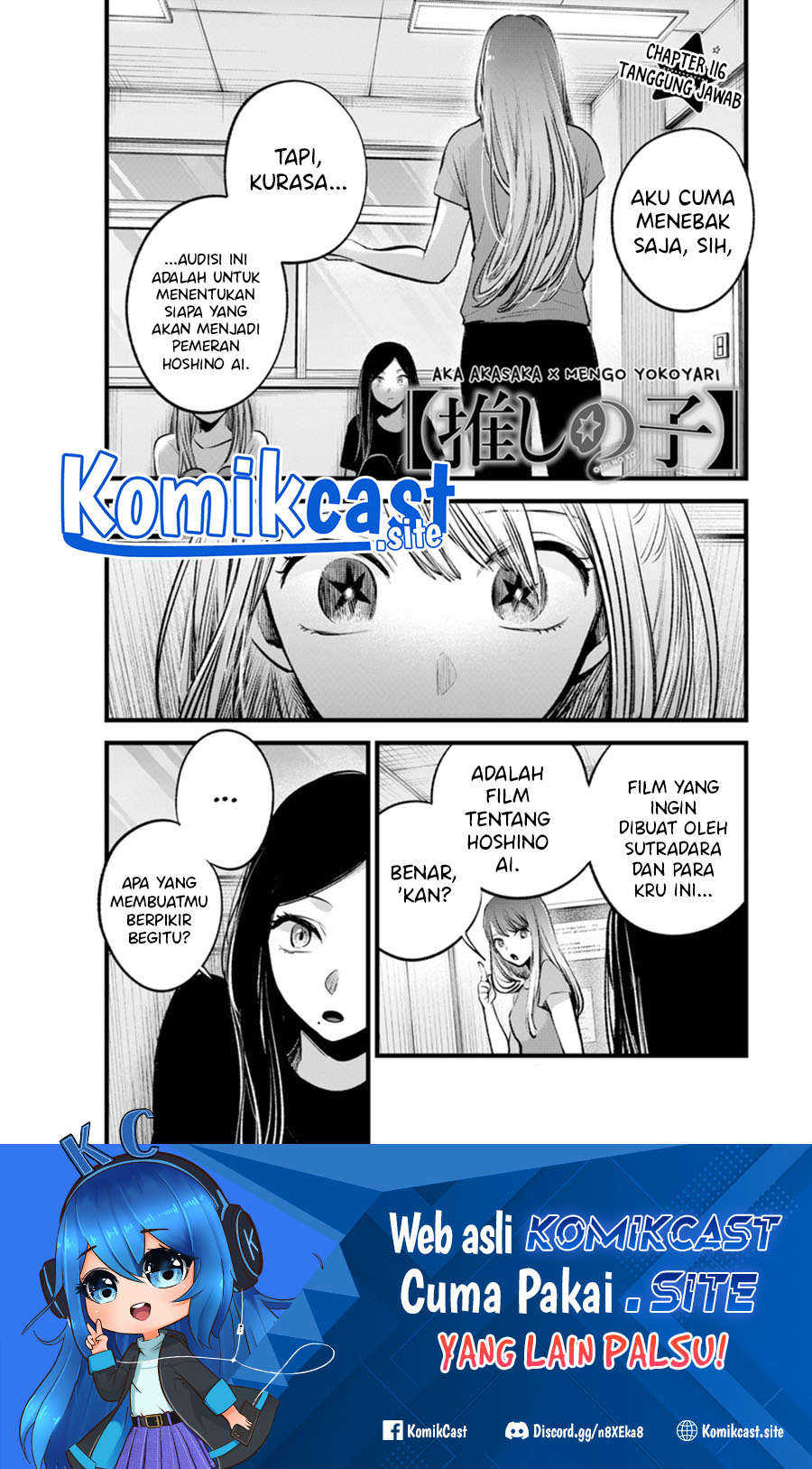 Manga Oshi no Ko Chapter 116 gambar nomor 2