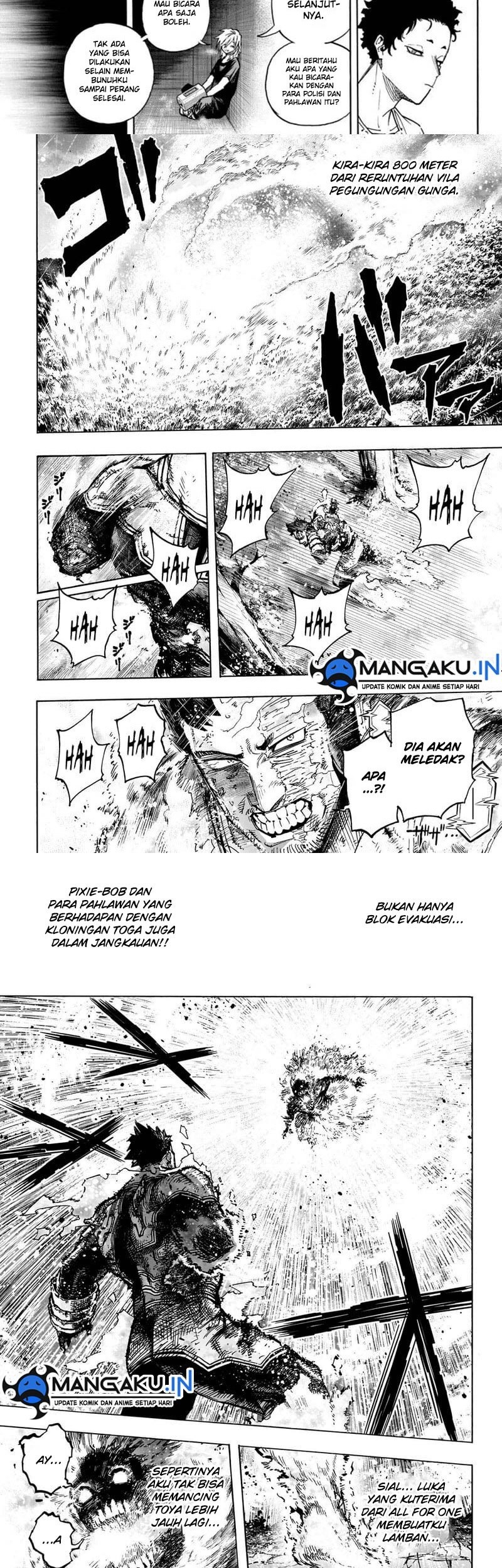 Boku no Hero Academia Chapter 387 Gambar 3