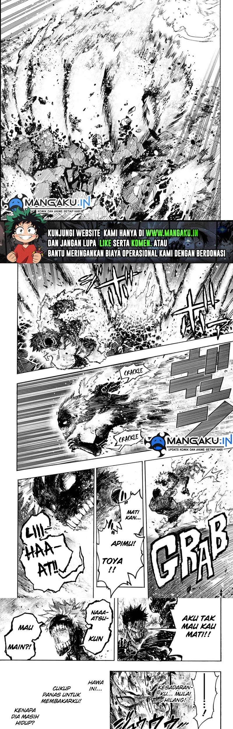 Boku no Hero Academia Chapter 387 Gambar 5