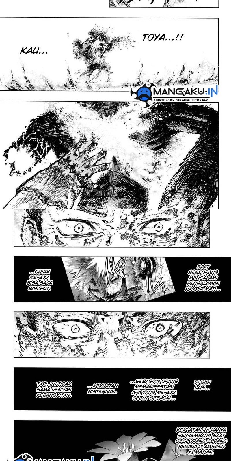 Boku no Hero Academia Chapter 387 Gambar 6