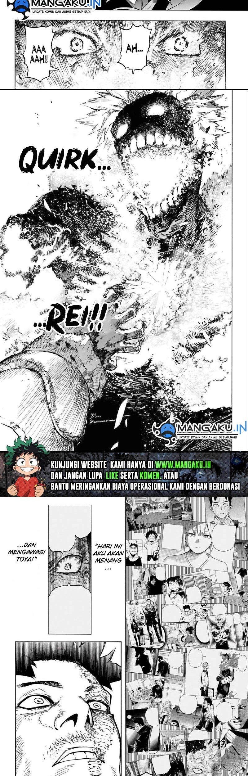 Boku no Hero Academia Chapter 387 Gambar 7
